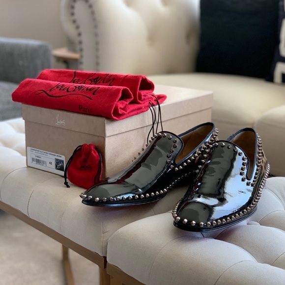 Christian Louboutin Other - Christian Louboutin Casanopump Patent Degrade Leo